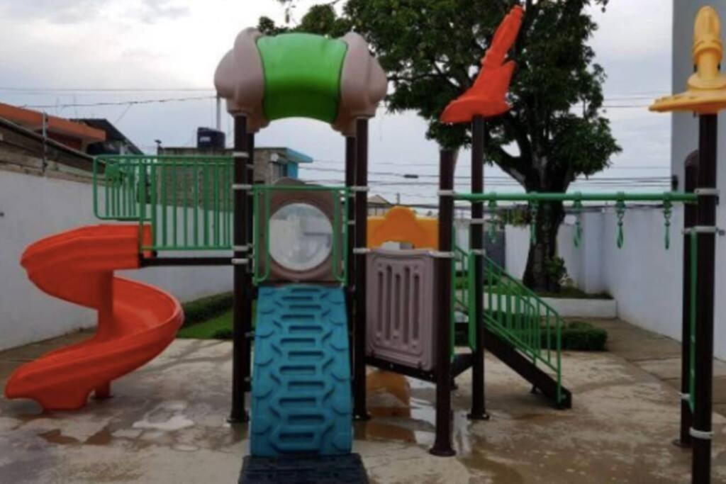 Comodas 3 Hab Con Piscina, Wifi 1Er Nivel 圣地亚哥洛斯卡巴 外观 照片